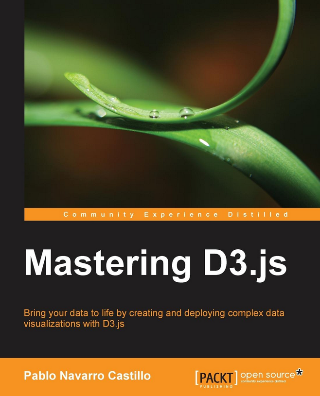 Mastering D3.js cover
